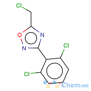 CAS No:117762-99-9 1,2,4-Oxadiazole,5-(chloromethyl)-3-(2,6-dichlorophenyl)-