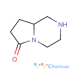 CAS No:117810-52-3 2,3,4,7,8,8a-hexahydro-1H-pyrrolo[1,2-a]pyrazin-6-one
