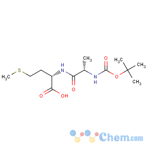 CAS No:117823-40-2 L-Methionine,N-[N-[(1,1-dimethylethoxy)carbonyl]-L-alanyl]- (9CI)