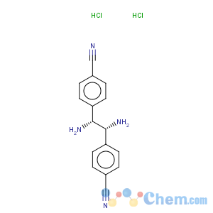 CAS No:117903-80-7 Benzonitrile,4,4'-(1,2-diamino-1,2-ethanediyl)bis-, dihydrochloride, (R*,R*)- (9CI)