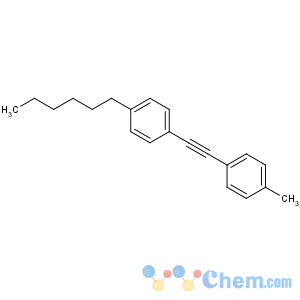 CAS No:117923-35-0 1-hexyl-4-[2-(4-methylphenyl)ethynyl]benzene