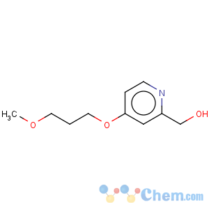 CAS No:117992-97-9 2-hydroxymethyl-4-(3-methoxypropoxy)pyridine