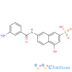CAS No:118-50-3 2-Naphthalenesulfonicacid, 7-[(3-aminobenzoyl)amino]-4-hydroxy-