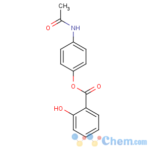 CAS No:118-57-0 (4-acetamidophenyl) 2-hydroxybenzoate