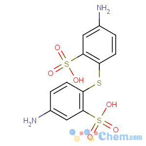 CAS No:118-86-5 5-amino-2-(4-amino-2-sulfophenyl)sulfanylbenzenesulfonic acid