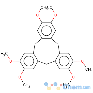 CAS No:1180-60-5 5H-Tribenzo[a,d,g]cyclononene,10,15-dihydro-2,3,7,8,12,13-hexamethoxy-