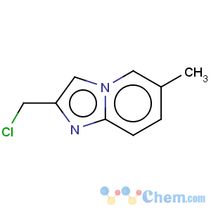 CAS No:118000-40-1 Imidazo[1,2-a]pyridine,2-(chloromethyl)-6-methyl-