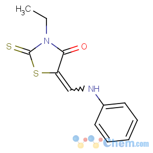 CAS No:118050-10-5 4-Thiazolidinone,3-ethyl-5-[(phenylamino)methylene]-2-thioxo-, (Z)- (9CI)