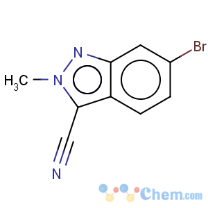 CAS No:1182284-35-0 2H-Indazole-3-carbonitrile,6-bromo-2-methyl-