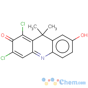 CAS No:118290-05-4 2(9H)-Acridinone,1,3-dichloro-7-hydroxy-9,9-dimethyl-