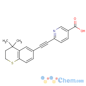 CAS No:118292-41-4 6-[2-(4,4-dimethyl-2,<br />3-dihydrothiochromen-6-yl)ethynyl]pyridine-3-carboxylic acid