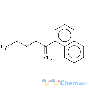 CAS No:118319-43-0 Naphthalene,1-(1-methylenepentyl)-
