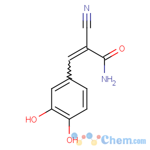 CAS No:118409-59-9 (E)-2-cyano-3-(3,4-dihydroxyphenyl)prop-2-enamide