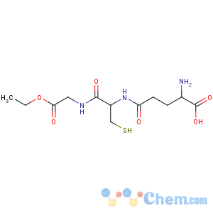 CAS No:118421-50-4 (2S)-2-amino-5-[[(2R)-1-[(2-ethoxy-2-oxoethyl)amino]-1-oxo-3-<br />sulfanylpropan-2-yl]amino]-5-oxopentanoic acid