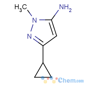 CAS No:118430-74-3 5-cyclopropyl-2-methylpyrazol-3-amine