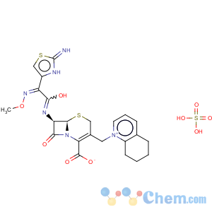 CAS No:118443-89-3 Cefquinome sulfate