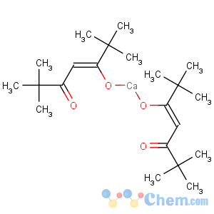 CAS No:118448-18-3 BIS(2,2,6,6-TETRAMETHYL-3,5-HEPTANEDIONATO)CALCIUM(II)