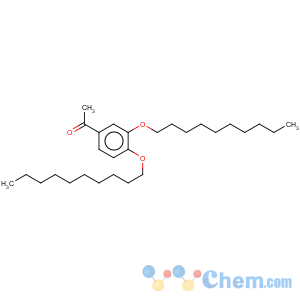 CAS No:118468-33-0 Ethanone,1-[3,4-bis(decyloxy)phenyl]-