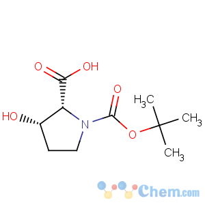CAS No:118492-87-8 1,2-Pyrrolidinedicarboxylicacid, 3-hydroxy-, 1-(1,1-dimethylethyl) ester, (2R,3S)-