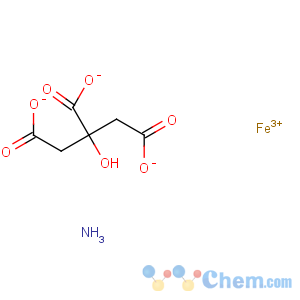 CAS No:1185-57-5 Ferric ammonium citrate, brown