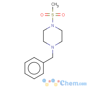 CAS No:118546-61-5 Piperazine,1-(methylsulfonyl)-4-(phenylmethyl)-
