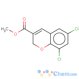 CAS No:118693-22-4 2H-1-Benzopyran-3-carboxylicacid, 6,8-dichloro-, methyl ester