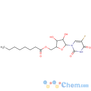 CAS No:118694-10-3 [(2R,3S,4R,5R)-5-(5-fluoro-2,4-dioxopyrimidin-1-yl)-3,<br />4-dihydroxyoxolan-2-yl]methyl octanoate
