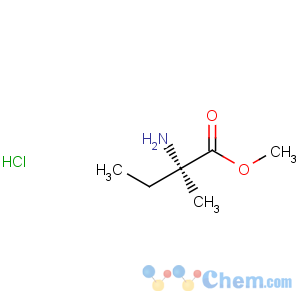 CAS No:118725-00-1 D-Isovaline, methylester, hydrochloride (9CI)