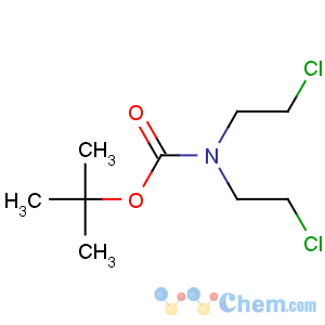CAS No:118753-70-1 tert-butyl N,N-bis(2-chloroethyl)carbamate