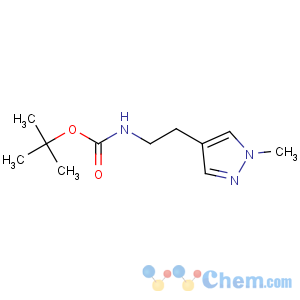 CAS No:1188264-99-4 tert-butyl N-[2-(1-methylpyrazol-4-yl)ethyl]carbamate