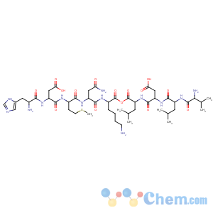 CAS No:118850-72-9 L-Leucine,L-histidyl-L-a-aspartyl-L-methionyl-L-asparaginyl-L-lysyl-L-valyl-L-leucyl-L-a-aspartyl-