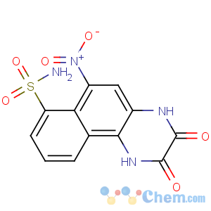 CAS No:118876-58-7 Benzo[f]quinoxaline-7-sulfonamide,1,2,3,4-tetrahydro-6-nitro-2,3-dioxo-