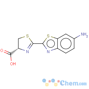 CAS No:118969-27-0 4-Thiazolecarboxylicacid, 2-(6-amino-2-benzothiazolyl)-4,5-dihydro-