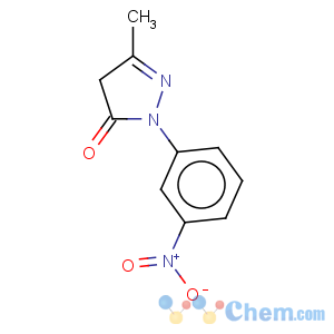 CAS No:119-16-4 3H-Pyrazol-3-one,2,4-dihydro-5-methyl-2-(3-nitrophenyl)-