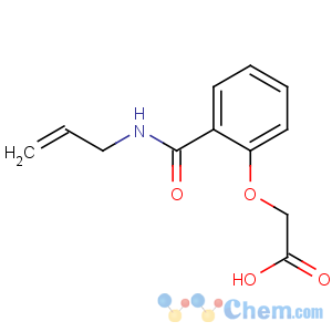 CAS No:119-45-9 2-[2-(prop-2-enylcarbamoyl)phenoxy]acetic acid