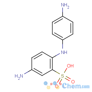 CAS No:119-70-0 5-amino-2-(4-aminoanilino)benzenesulfonic acid