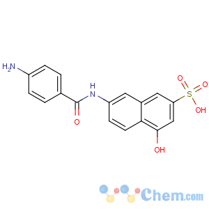 CAS No:119-77-7 2-Naphthalenesulfonicacid, 7-[(4-aminobenzoyl)amino]-4-hydroxy-