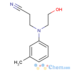 CAS No:119-95-9 3-[N-(2-hydroxyethyl)-3-methylanilino]propanenitrile