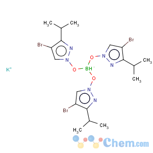 CAS No:119009-98-2 Borate(1-),tris[4-bromo-3-(1-methylethyl)-1H-pyrazolato-kN1]hydro-, potassium, (T-4)- (9CI)