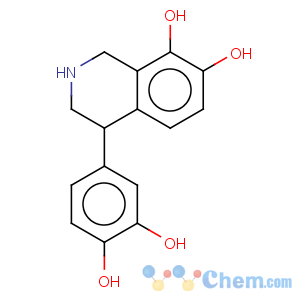 CAS No:119085-25-5 7,8-Isoquinolinediol,4-(3,4-dihydroxyphenyl)-1,2,3,4-tetrahydro-