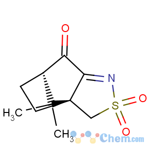 CAS No:119106-38-6 3H-3a,6-Methano-2,1-benzisothiazol-7(4H)-one,5,6-dihydro-8,8-dimethyl-, 2,2-dioxide, (3aS,6S)-