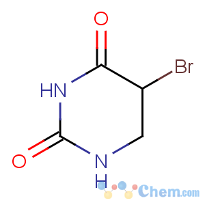 CAS No:1193-76-6 2,4(1H,3H)-Pyrimidinedione,5-bromodihydro-