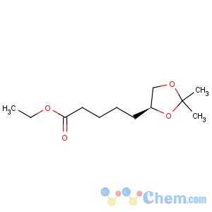 CAS No:119392-31-3 1,3-Dioxolane-4-pentanoicacid, 2,2-dimethyl-, ethyl ester, (S)- (9CI)