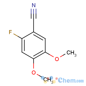 CAS No:119396-88-2 2-fluoro-4,5-dimethoxybenzonitrile