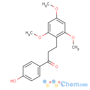 CAS No:119425-90-0 1-(4-hydroxyphenyl)-3-(2,4,6-trimethoxyphenyl)propan-1-one