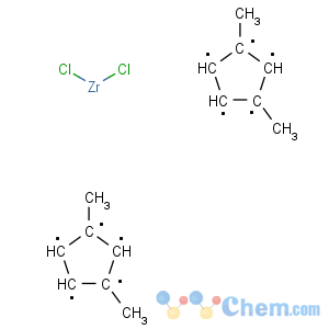 CAS No:119445-92-0 Zirconium,dichlorobis[(1,2,3,4,5-h)-1,3-dimethyl-2,4-cyclopentadien-1-yl]-
