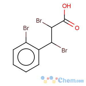 CAS No:119450-03-2 Benzenepropanoic acid, a,b,2-tribromo-, (R*,S*)- (9CI)