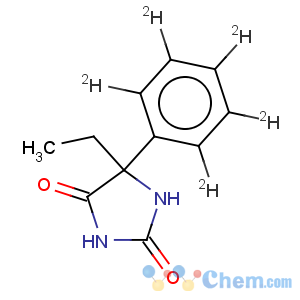 CAS No:119458-27-4 2,4-Imidazolidinedione,5-ethyl-5-(phenyl-d5)- (9CI)