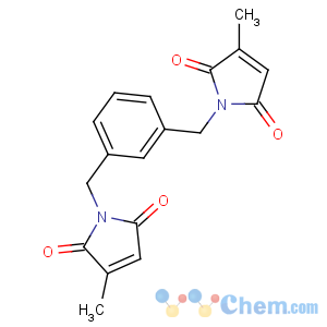 CAS No:119462-56-5 3-methyl-1-[[3-[(3-methyl-2,<br />5-dioxopyrrol-1-yl)methyl]phenyl]methyl]pyrrole-2,5-dione