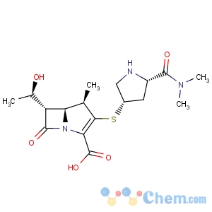 CAS No:119478-56-7 Meropenem